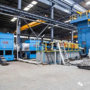 车轮锻造碾压复合工艺智能化流水线